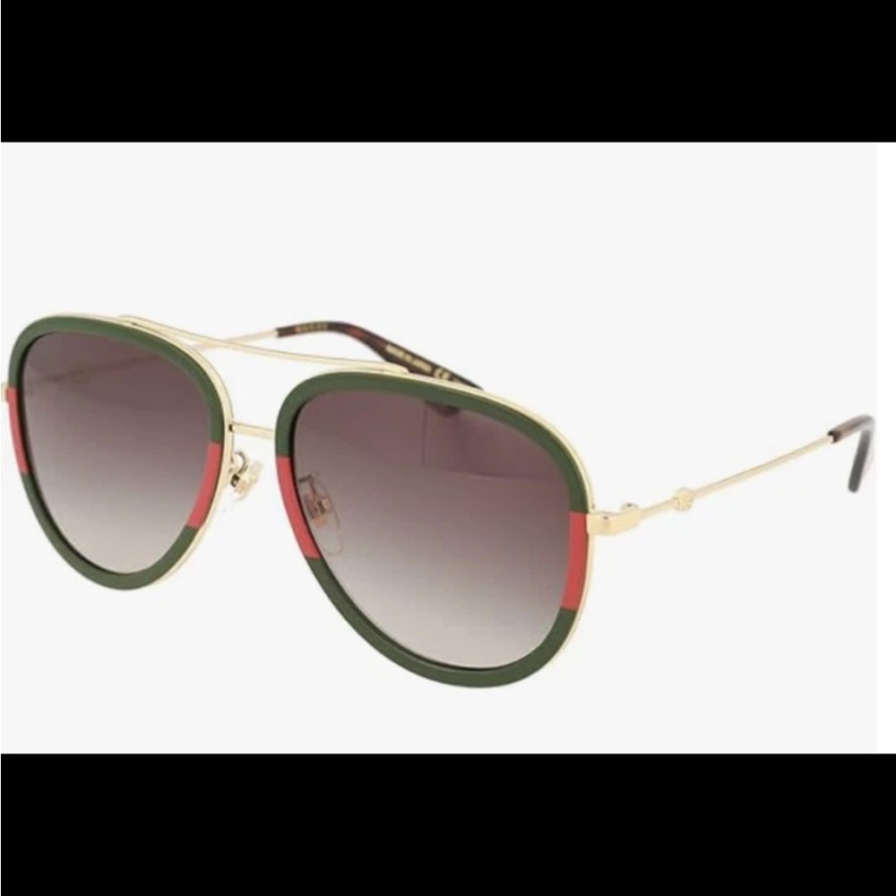 Gucci GG0062S -003 Women's Gold  Sunglasses 57-17-140